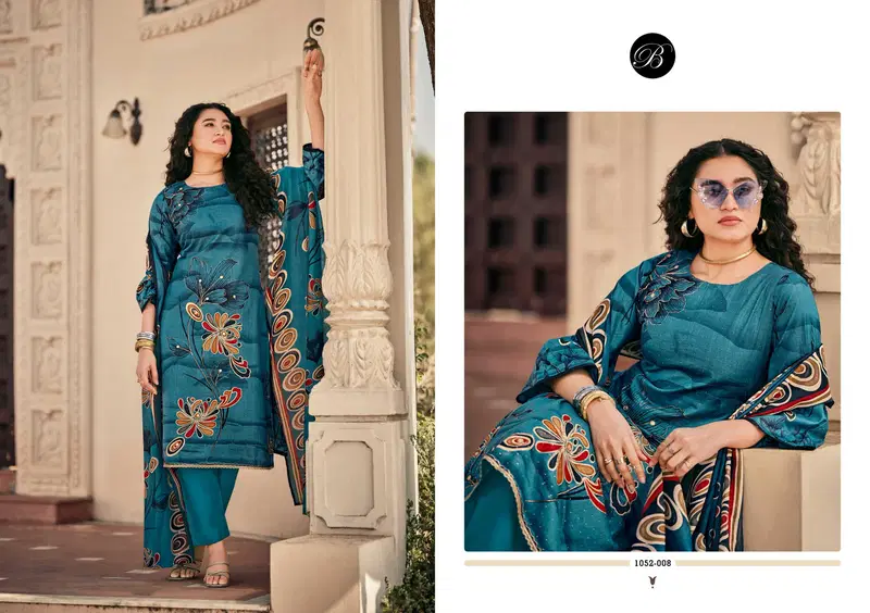 Belliza Raazi Cotton Digital Printed Dress Material Collection